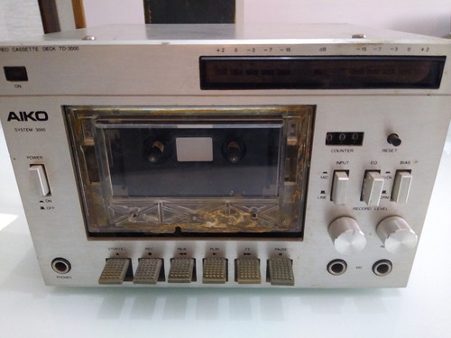 Tape Deck Aiko Td 3000 . Para Restauro