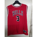 Camiseta Bulls Wade Nba Original,  Traída De Usa. Talle L.