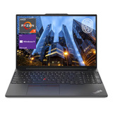 Laptop Lenovo Thinkpad E16 16  Amd R7 40gb 1tb W11p -negro