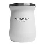 Mate Termico Explorer Apolo Acero Inoxidable 273 Ml Blanco