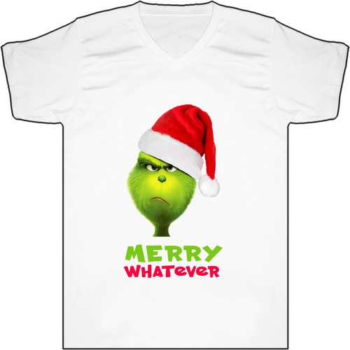 Camiseta Navidad Grinch Bca Urbanoz