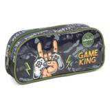 Estojo Uma Divisória Up4you Game King Preto