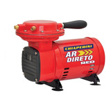 Compressor De Ar Mini Elétrico Portátil Chiaperini Ar Direto Red Monofásica 0.25kw 127v/220v Vermelho