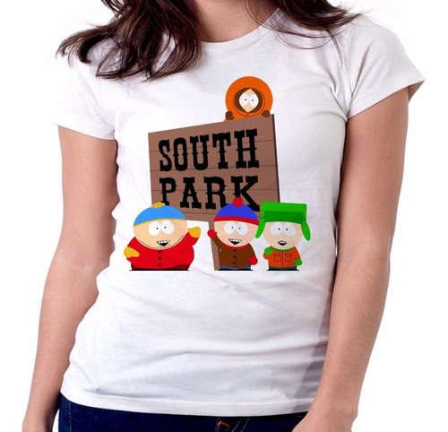 Blusa Feminina Baby South Park Desenho Stan Eric Tamanho