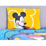 Juego Sabanas Mickey Mouse Infantiles 1,5 Plazas Diseños Niñ