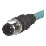 Cable De Conexión Industrialnet Cat5e Code Macho A Code Mach