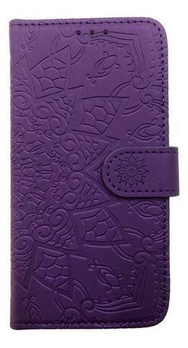 Carcasa Para Samsung S9+ (plus) Billetera Cuero Mandala