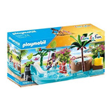 Figura Armable Playmobil Family Fun Piscina Infantil 42 Pzas