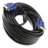 Cable Vga 10 Metros Con Doble Filtro