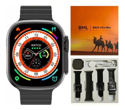 Smart Watch Bw25 Ultra Max 4 Pulseiras Modelo 2023 Promoção 