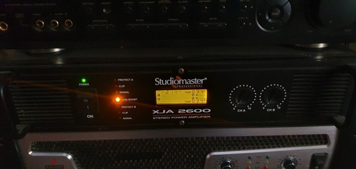Amplificador Potência Studio Master Xla2600 Raridadeexelente