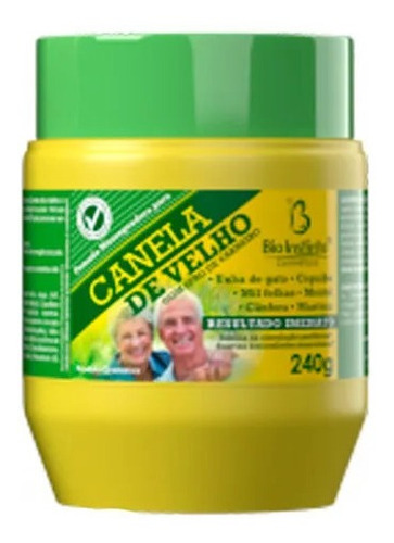 Pomada Massagem Canela De Velho 240g Relaxante Circulação