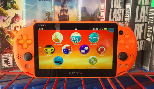 Ps Vita Slim Neon Orange Gamers Zone Ags