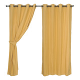 Set 4 Piezas Cortinas Sun Out  140 X 220 - Mashini