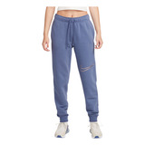 Pantalón Nike Sportswear Club Fleece Mujer Azul