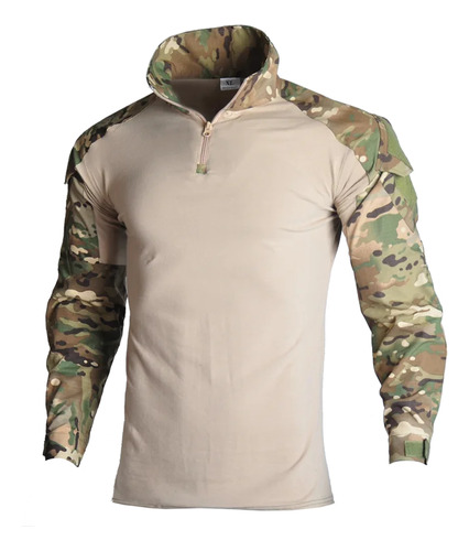 Camisa Para Hombre, Uniforme De Tiro Militar, Camuflaje Táct