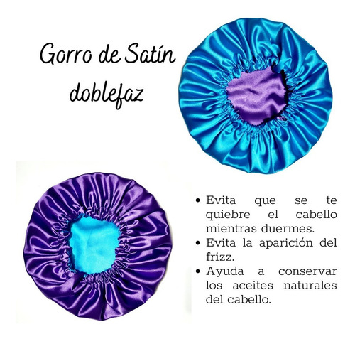 Gorro De Satín Para Dormir