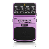 Pedal Efecto Behringer Od300 Overdrive Distorsión