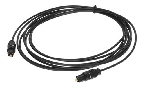 2 Pz Cable Toslink Fibra Óptica 5mts Audio Óptico Digital