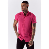 Camisa Mc Obot Fucsia Hombre