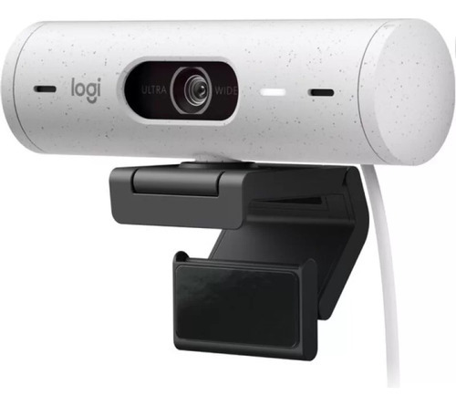 Webcam Camara Web Logitech Brio 500 Full Hd 1080p Blanco 