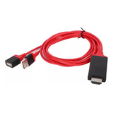 Cable Hdmi - Celular Adaptador Movil A Televisor Universal