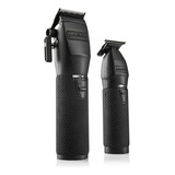 Combo Babyliss Clipper & Trimmer Limited Negro Mate Fxduoctmb 110v