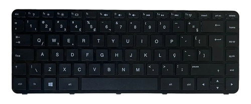 Teclado Para Hp Pavilion 14-r052br Pk1314c2a28 Mp-13m5 Preto