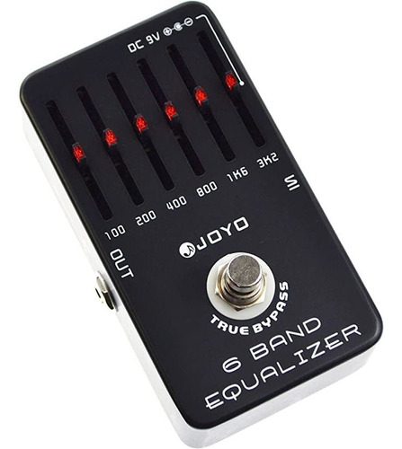 Joyo Jf-11 - Pedal Ecualizador De 6 Bandas Para Pedal De Ef.