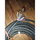 Cable Para Portero Electrico O Alarma 10mts 12 Hilos 6 Pares