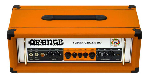 Cabeçote Para Guitarra Orange Super Crush 100 100w Laranja