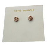 Aretes Tory Burch Logo Hexagonal Mini
