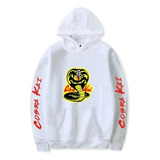 Conjunto Moletom Cobra Kai Rf2 Blusa De Frio Bermuda E Calça