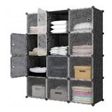 Mueble Organizador 12 Cubos Modular, Ropa, Juguetes