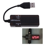 Detector Usb Dual Yb26 De Pantalla De Carga Y Voltaje