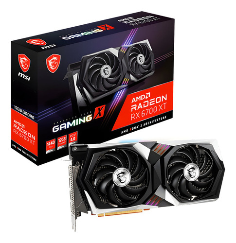 Tarjeta De Video Msi Radeon Rx6700xt Gamingx 12gb Gddr6 