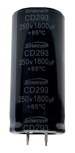 Capacitor Electrolítico 1800uf 250v Para Inversor Soldador