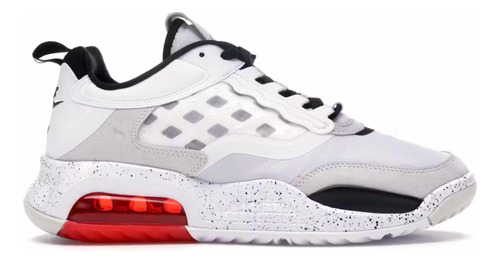 Tenis Jordan Max 200 White Challenge Red / Se Usaron Una Vez