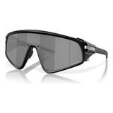 Gafas De Sol Oakley Panel Latch Prizm, Negro Mate, Oo9404, Color Negro, Marco Negro, Lente Gris Varilla