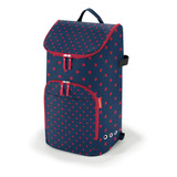 Carro De Compras Con Arrastre Citycruiser - Mixed Dots Red