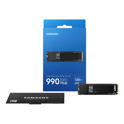 Disco Solido Ssd Samsung 2tb 990 Evo Plus Nvme Pcie 5.0 M.2 Color Negro | Envío gratis
