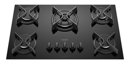 Cooktop Dako Supreme 5 Bocas Tripla Chama