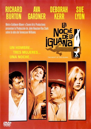 La Noche De La Iguana- R. Burton- Tennessee Williams Dvd