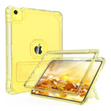 Funda Para iPad Air Gene 4 Y 5 Amarillo Claro Transparente