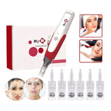 Equipo Dermapen Mym Tratamiento Belleza Facial +10 Cartuchos