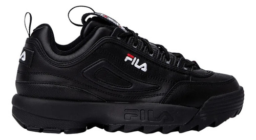 Tenis Fila Disruptor 2 Negro De Dama Original