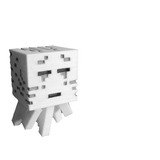 Minecraft Ghast Patas Movibles Muñeco 3d Pla Pixelados_