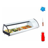 Vitrina Refrigerada Para Sushi Migsa Rts-63l + Regalos