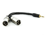 Cabo P2 Mono Para 2 Xlr Macho Com 3 Metros