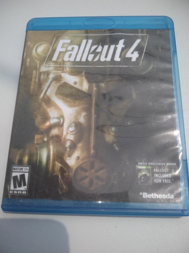 Xbox One Video Juego Fallout 4 Bethesda Portada Repro